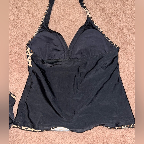 Rekita women’s swimsuit halter tanking top and skirt set seize medium - Picture 5 of 6
